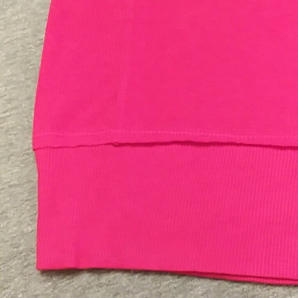 NWT $30 EXPRESS RED Pullover Ribbed Top Medium - Picture 6 of 8